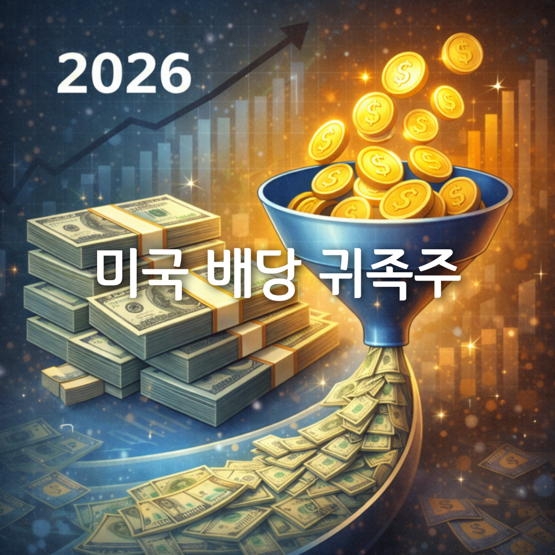 2026년에도 흔들리지 않는 배당💰 미국 배당 귀족주 총정리