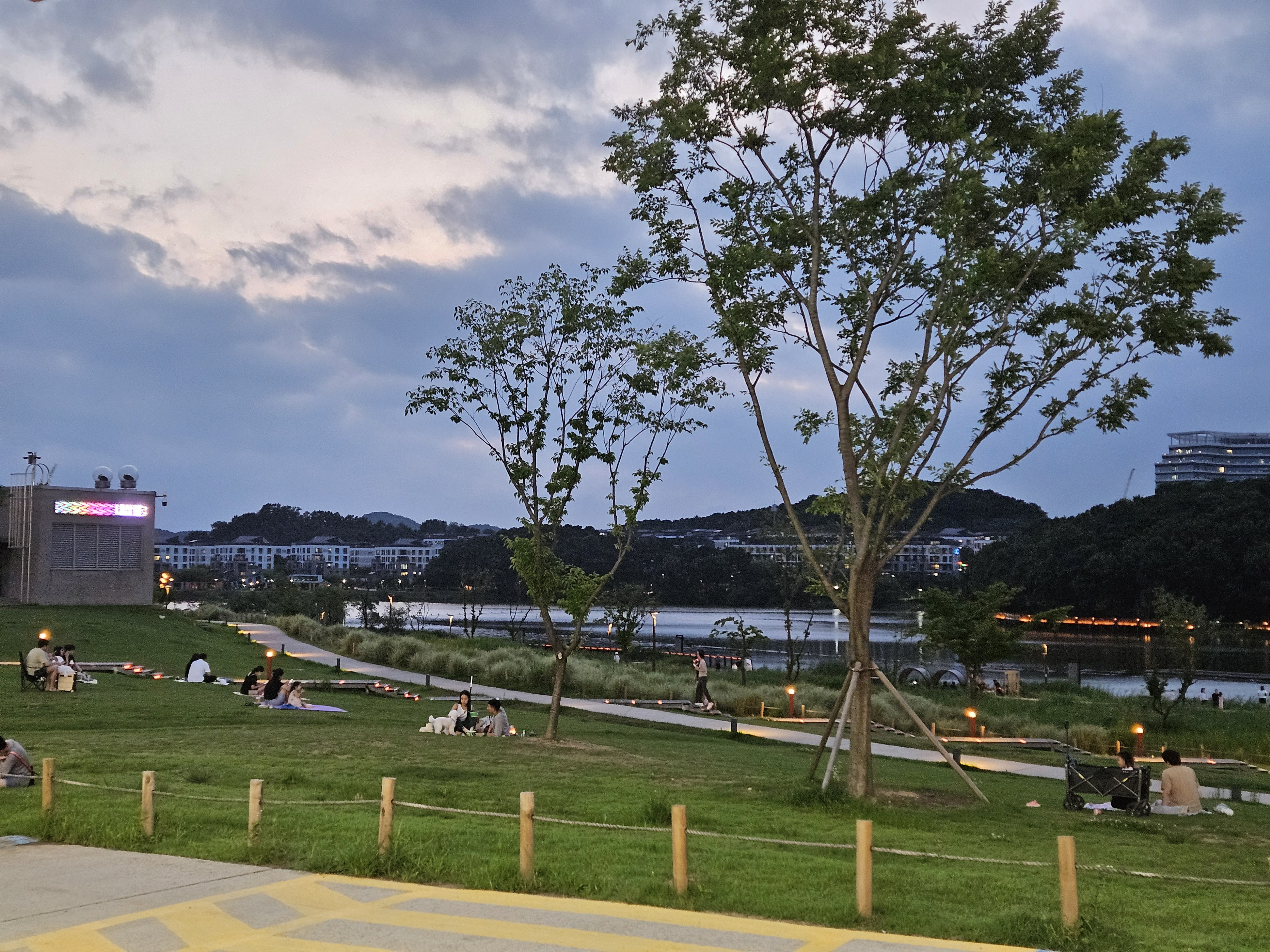 동탄 호수 공원 뷰