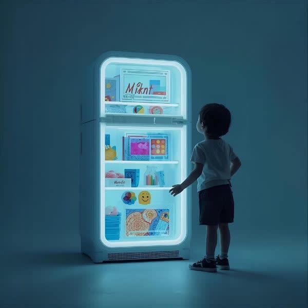 ‘디지털 냉장고 효과’ — 아이의 창작물이 저장만 되고 소비되지 않을 때