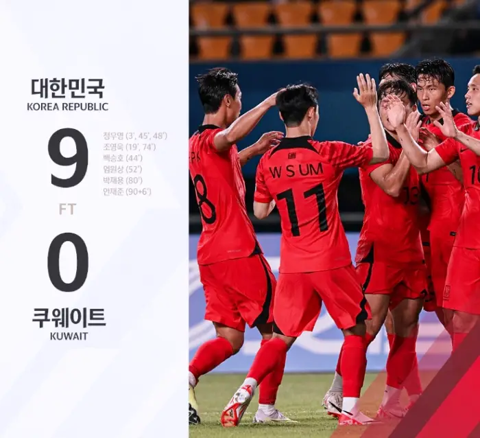 항저우 아시안게임 축구 하이라이트