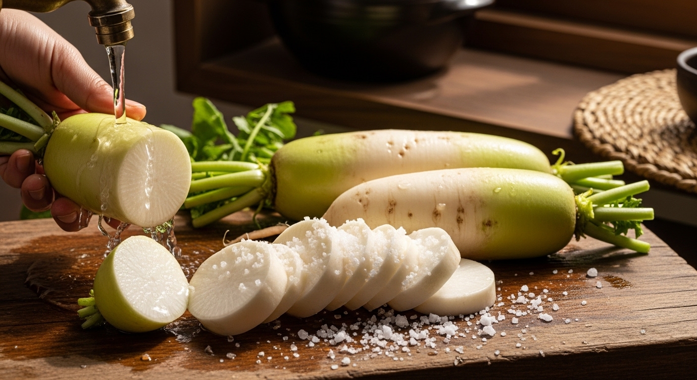 동치미 맛있게 담는법
