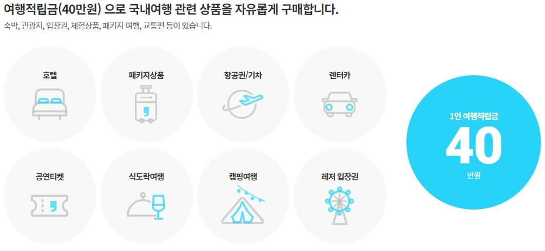 국내여행-혜택
