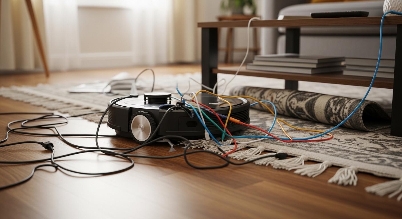 털 엉킴 로봇청소기