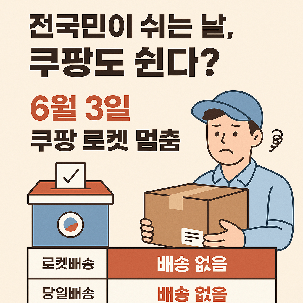 [1편]6월 3일 쿠팡로켓 멈춤-썸네일