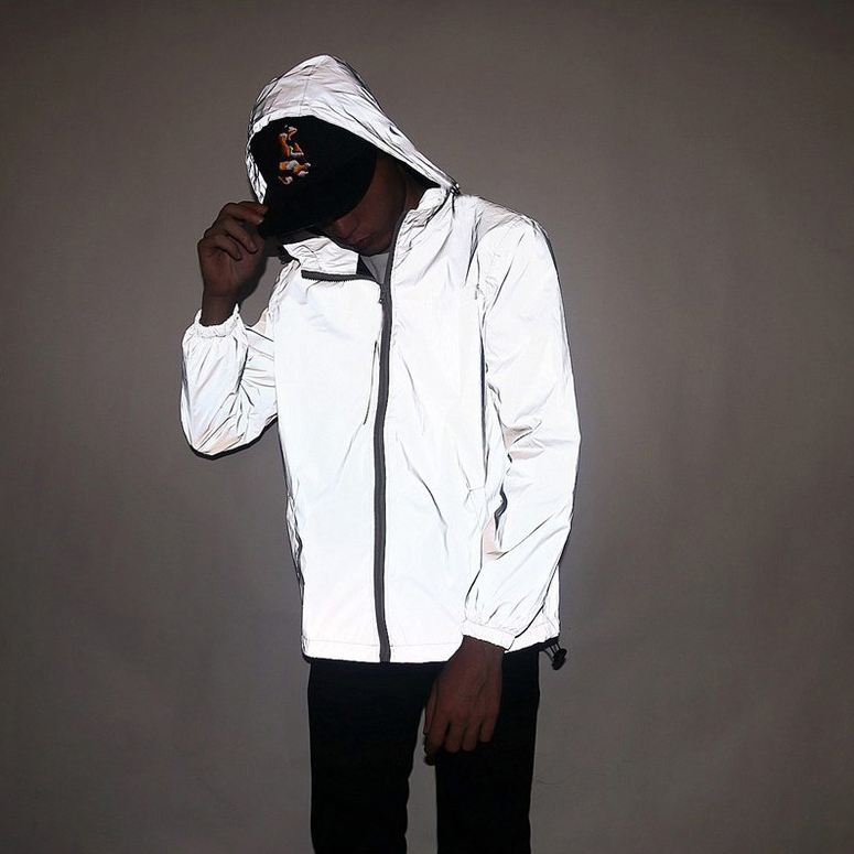 야광 후드 바람막이 점퍼 3M스카치 라이더자켓 잠바