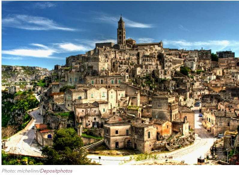 석회암 동굴로 가득찬 이탈리아 그림 같은 도시 VIDEO:This Picturesque Italian Town Is Filled With Ancient Cave Dwellings You Can Stay I