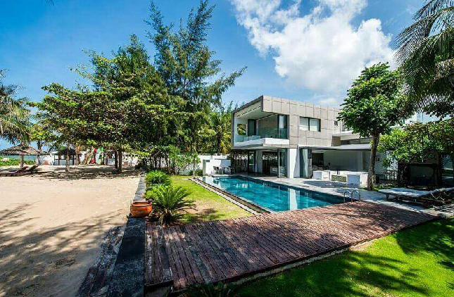 붕따우 풀빌라 전경