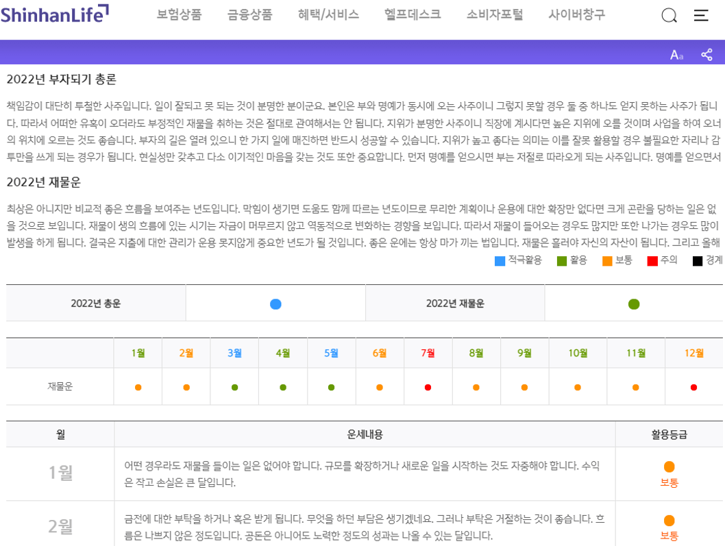 부자-재물운-결과-보기