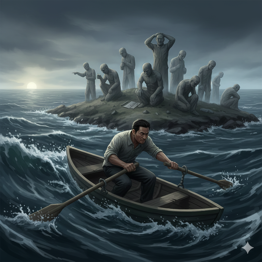 "사람은 변하지 않는다"