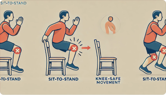 의자 앉았다 일어나기