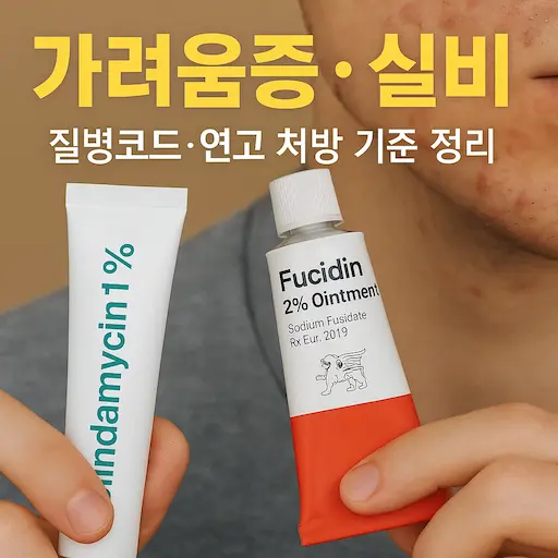 지속적인 가려움증, 단순 건조증일까요? 질병코드부터 실비 적용 기준까지!