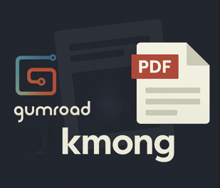 ChatGPT로 만든 템플릿, Gumroad와 크몽에서 판매