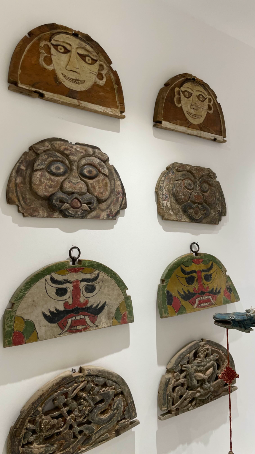 본태미술관 제4관 피안으로 가는길의 동반자 장식품