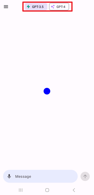 사용하고싶은 모델 선택