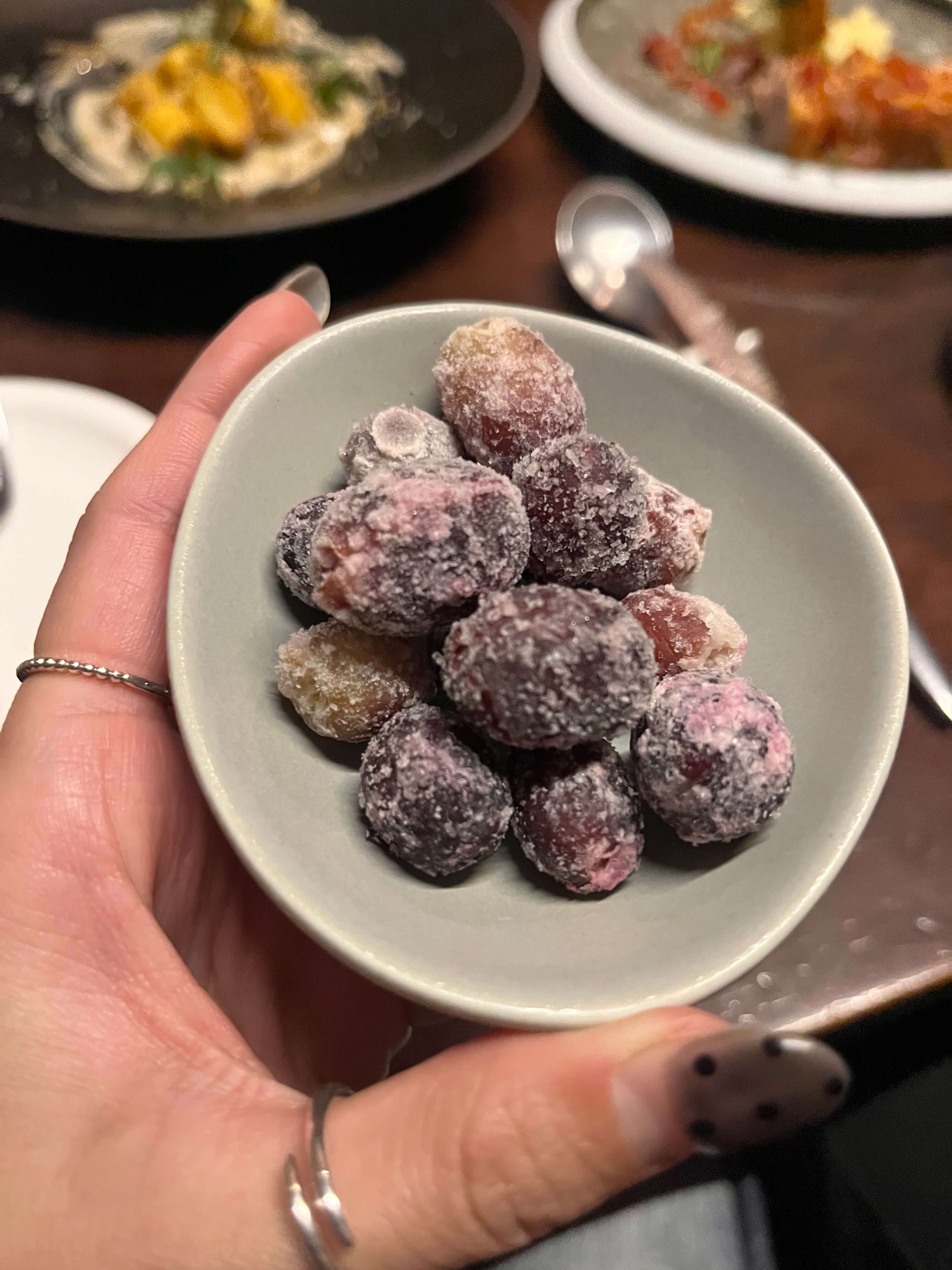 엉베흐 에피타이저 포도