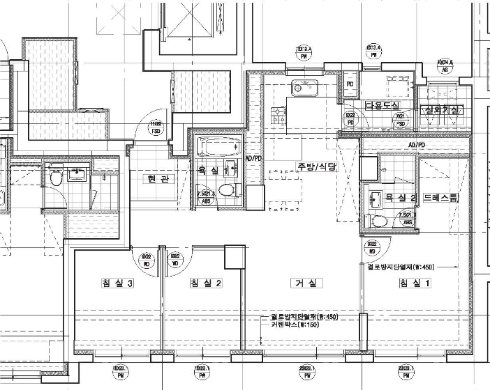 강남 청담르엘 59A&amp;#44; B 평면도
