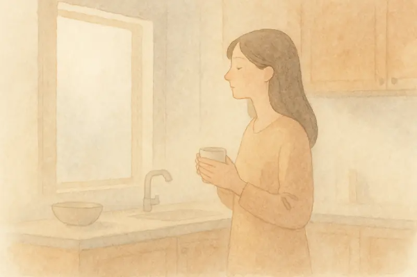 주말 아침, 몸에서 먼저 느껴지는 작은 이완의 시작