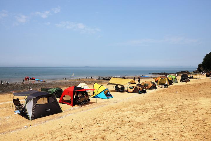인천 십리포해수욕장 야영장 소개