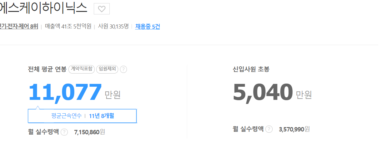 연봉정보
