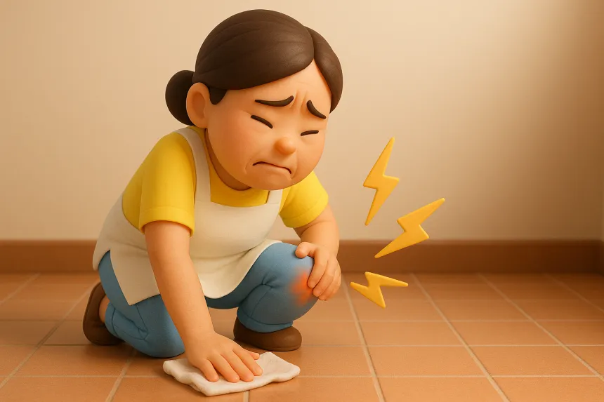 무릎 연골 손상 증상