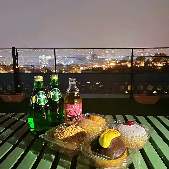 야경 뷰 멋진 전통 한과 주악 스타일 도너츠 카페 도넛 요리 창신동 동묘 맛집 추천 생방송투데이 떴다 동네방네