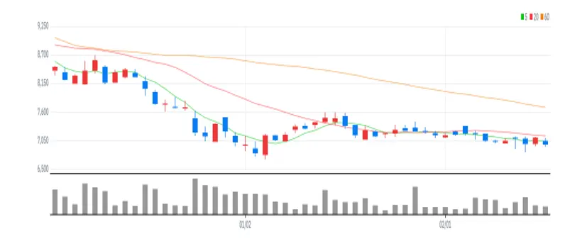 라이온켐텍 차트