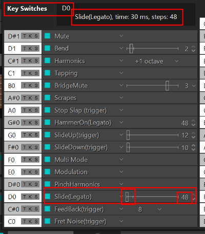Legato(Slide) : 레가토 슬라이드