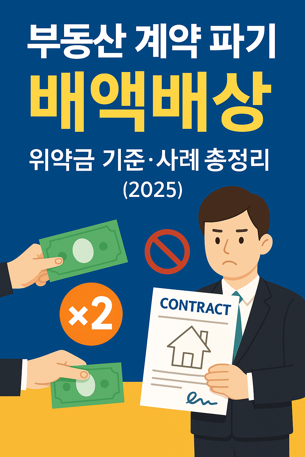 한국 부동산 계약 파기 시 배액상환이란? 위약금 기준·사례 총정리