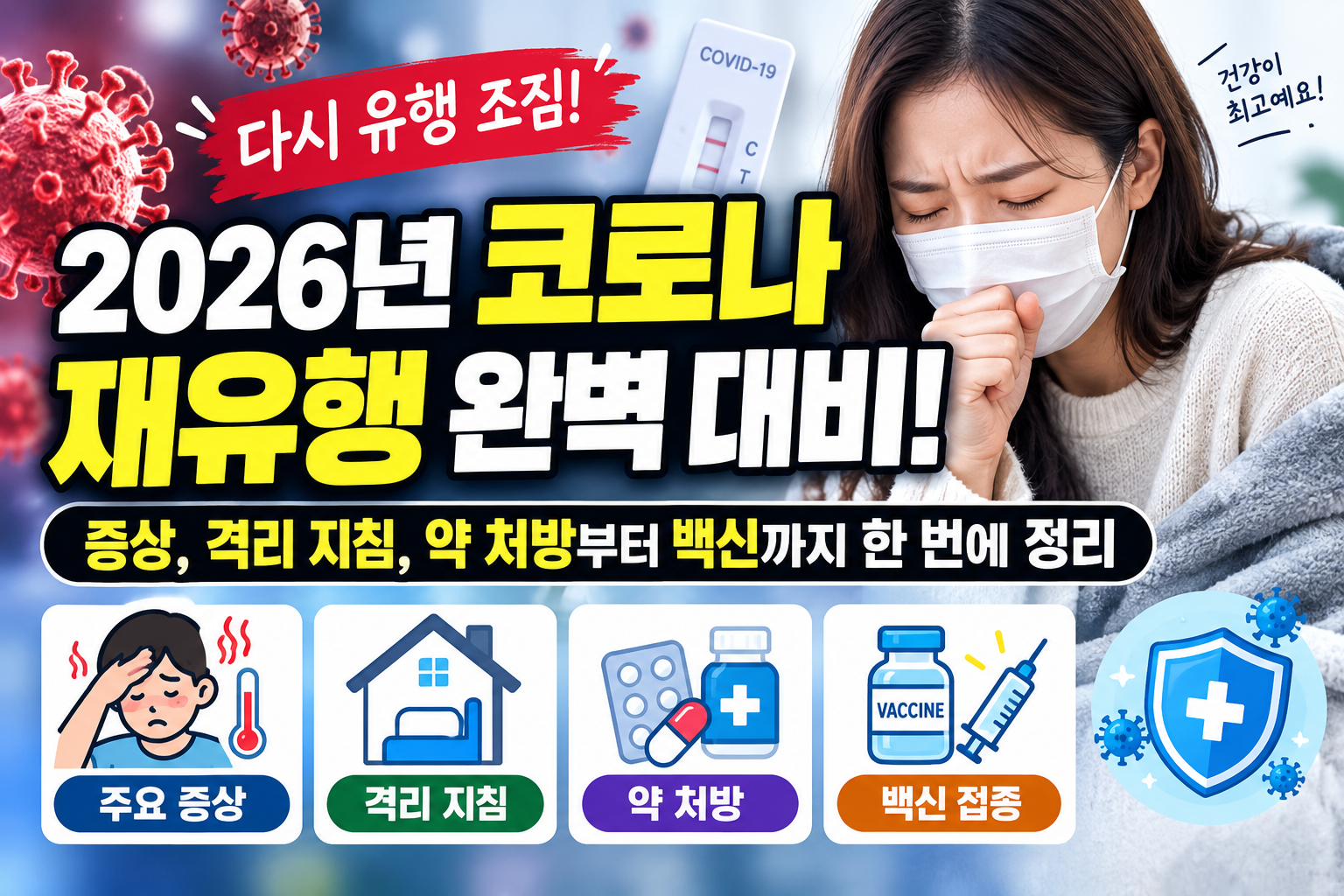 코로나 재유행 완벽대비