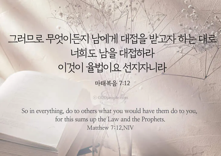 마태복음 7장 해석 읽기 비판하지 말라_1