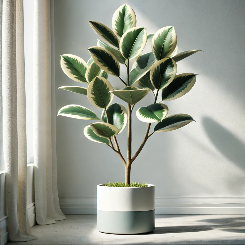 무늬 벵갈고무나무 (Ficus Elastica 'Tineke')