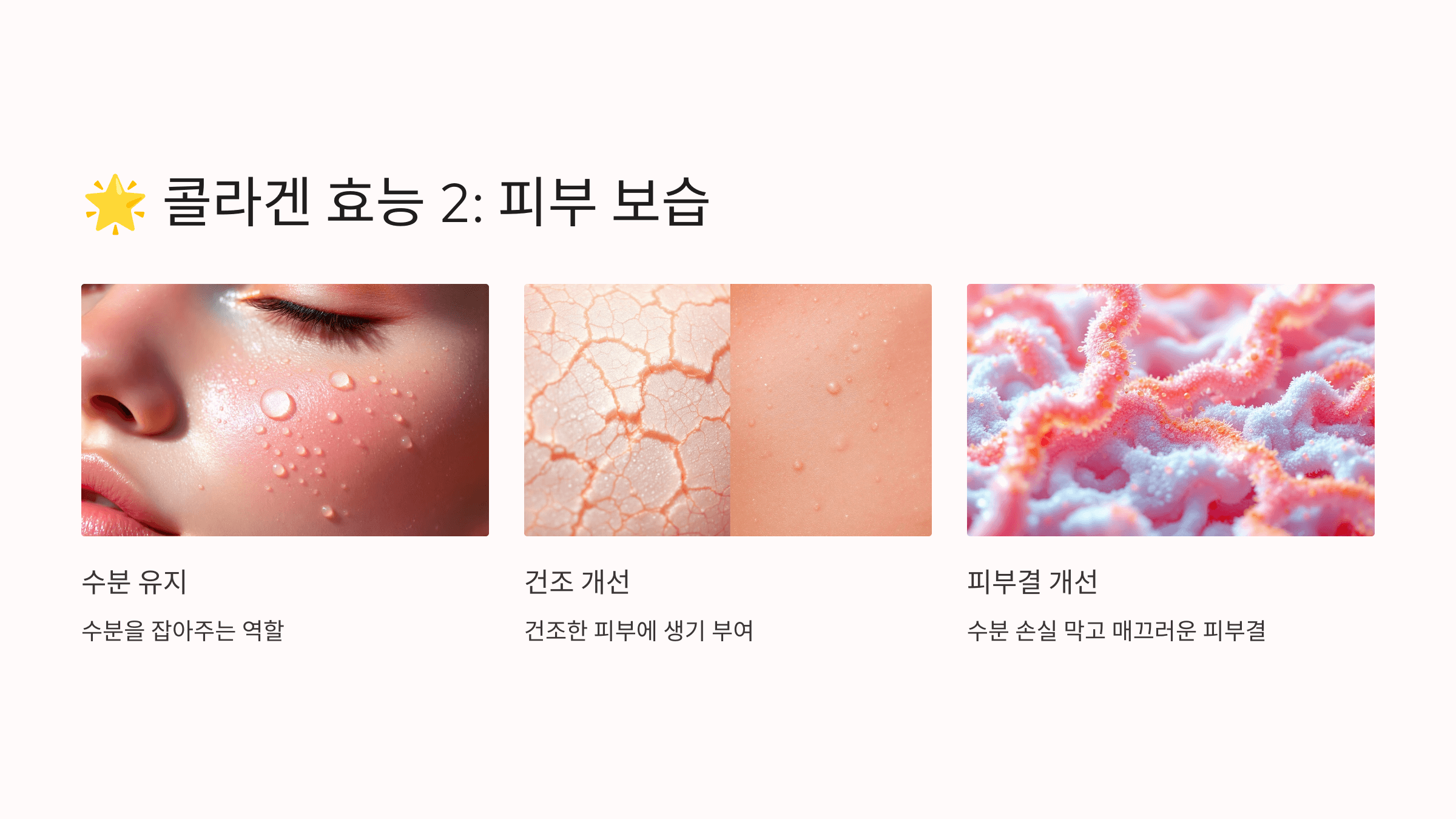 콜라겐과 관련된 사진입니다.