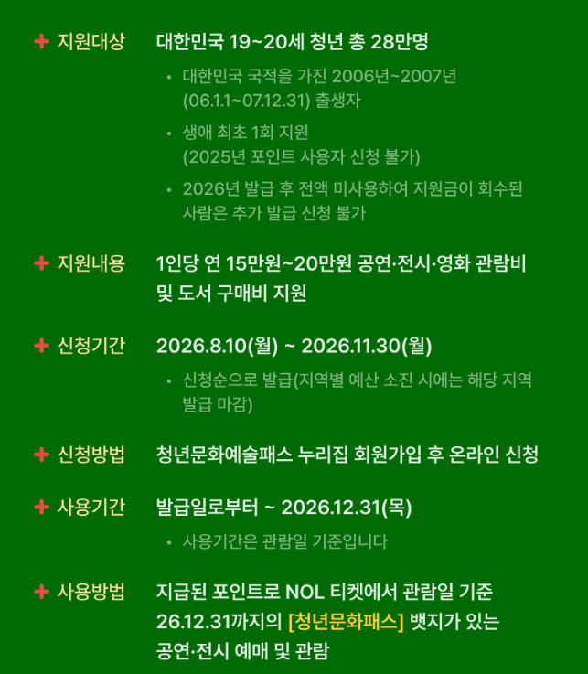 청년문화예술패스