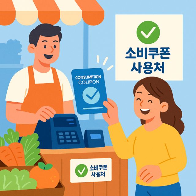소비쿠폰 사용처 인포그래픽