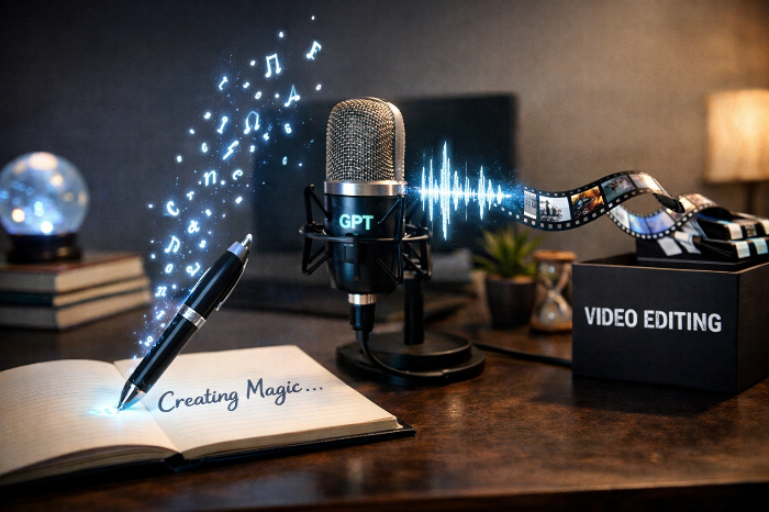 글이 음성과 영상으로 자동 변환되는 마법 같은 프로세스