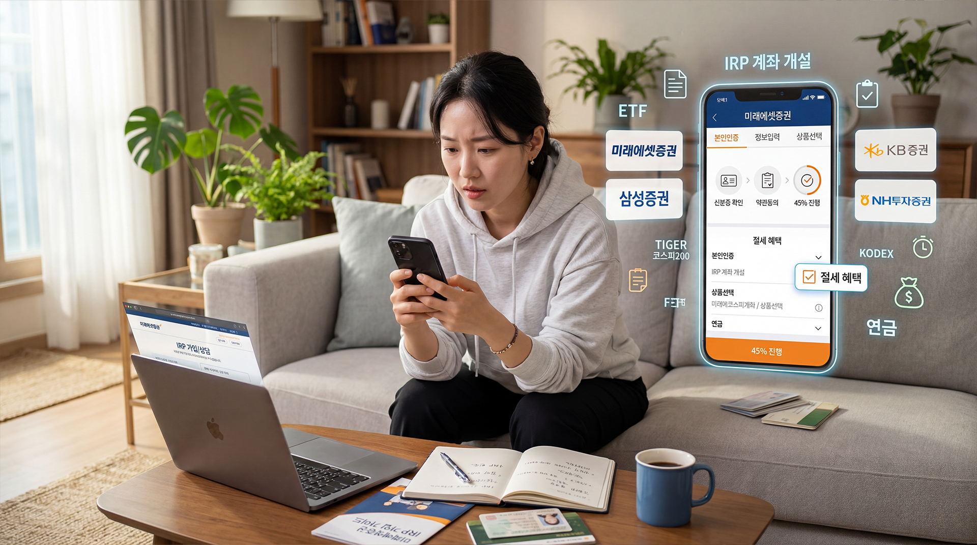 IRP 계좌 개설