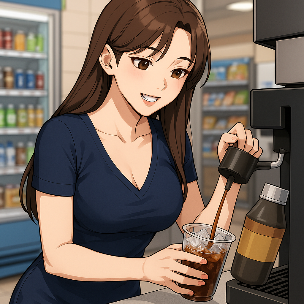 편의점 얼음컵 꿀 조합