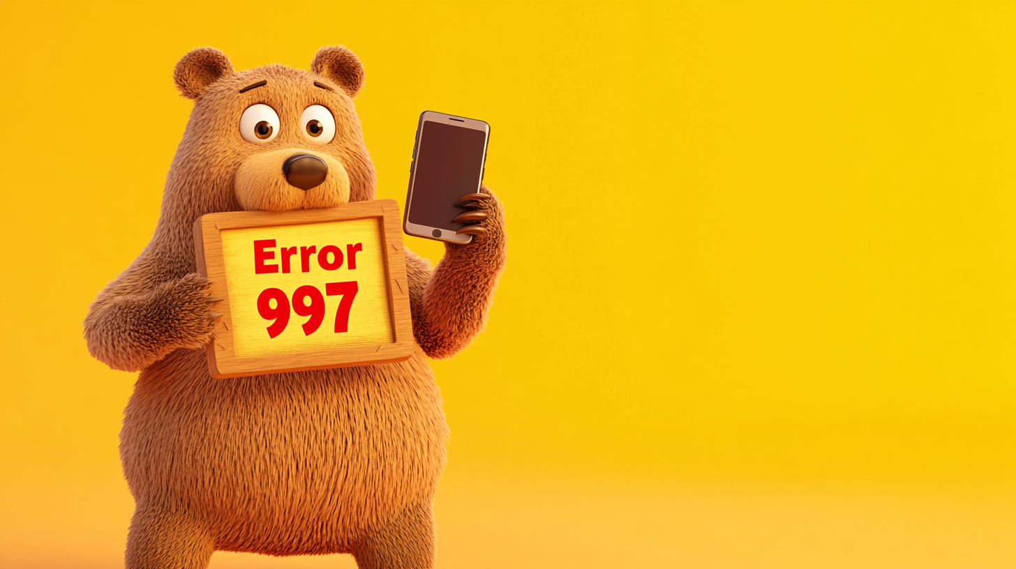 카카오톡 오류코드 997