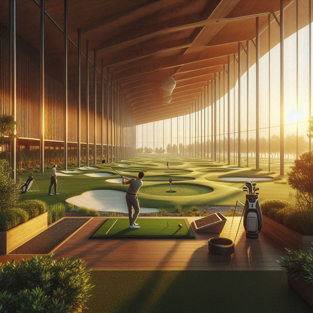 자운대골프연습장 배경