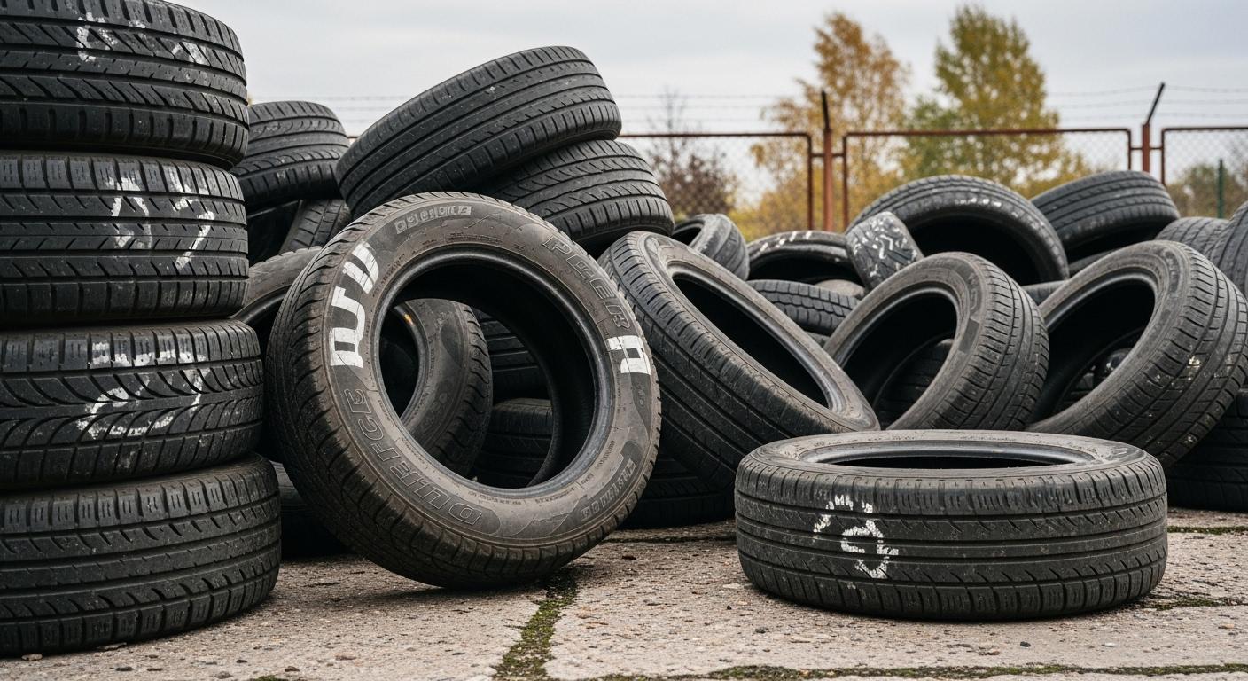 자동차타이어 재활용 가능
