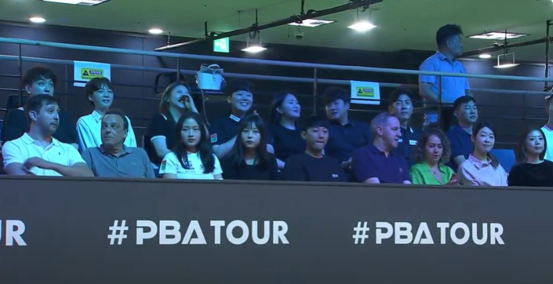 고양 킨텍스 PBA 스타디움 장소 위치 2 - 좌측 앞줄 두번째가 다니엘 산체스