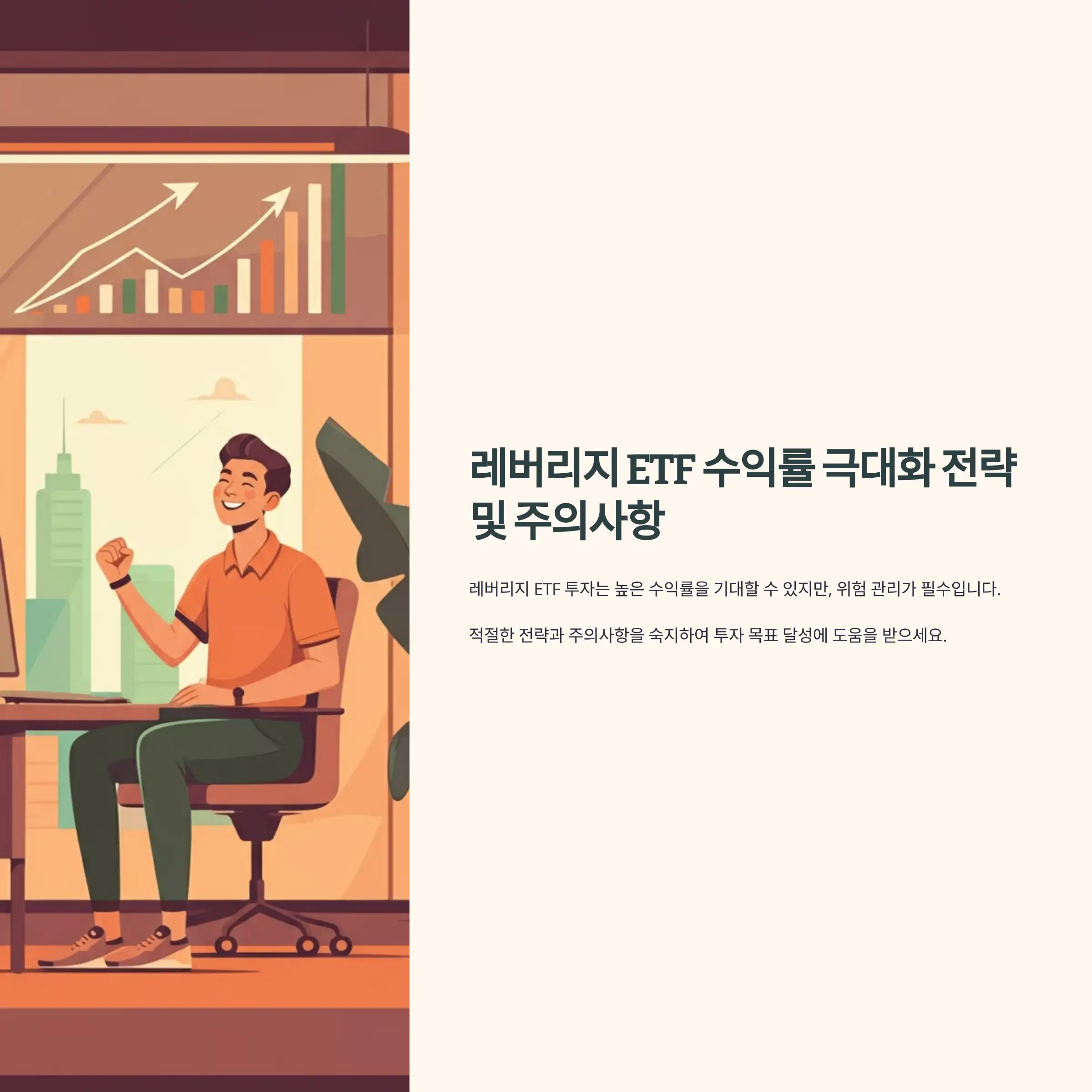 레버리지 ETF 수익률 극대화 전략 및 주의사항
