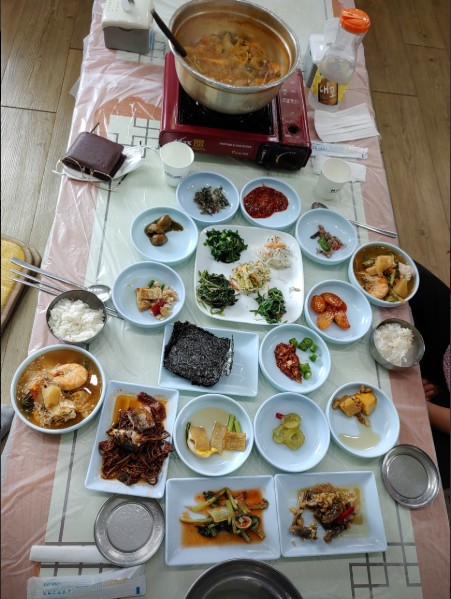 솔밭가든 메뉴