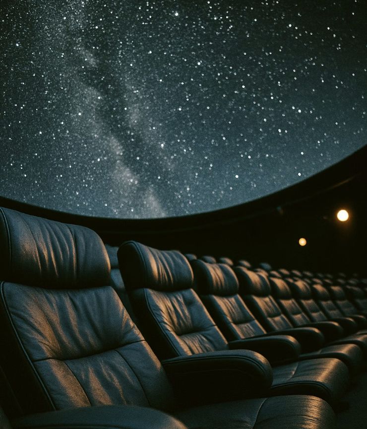 의자에 앉아 즐기는 시공간 여행