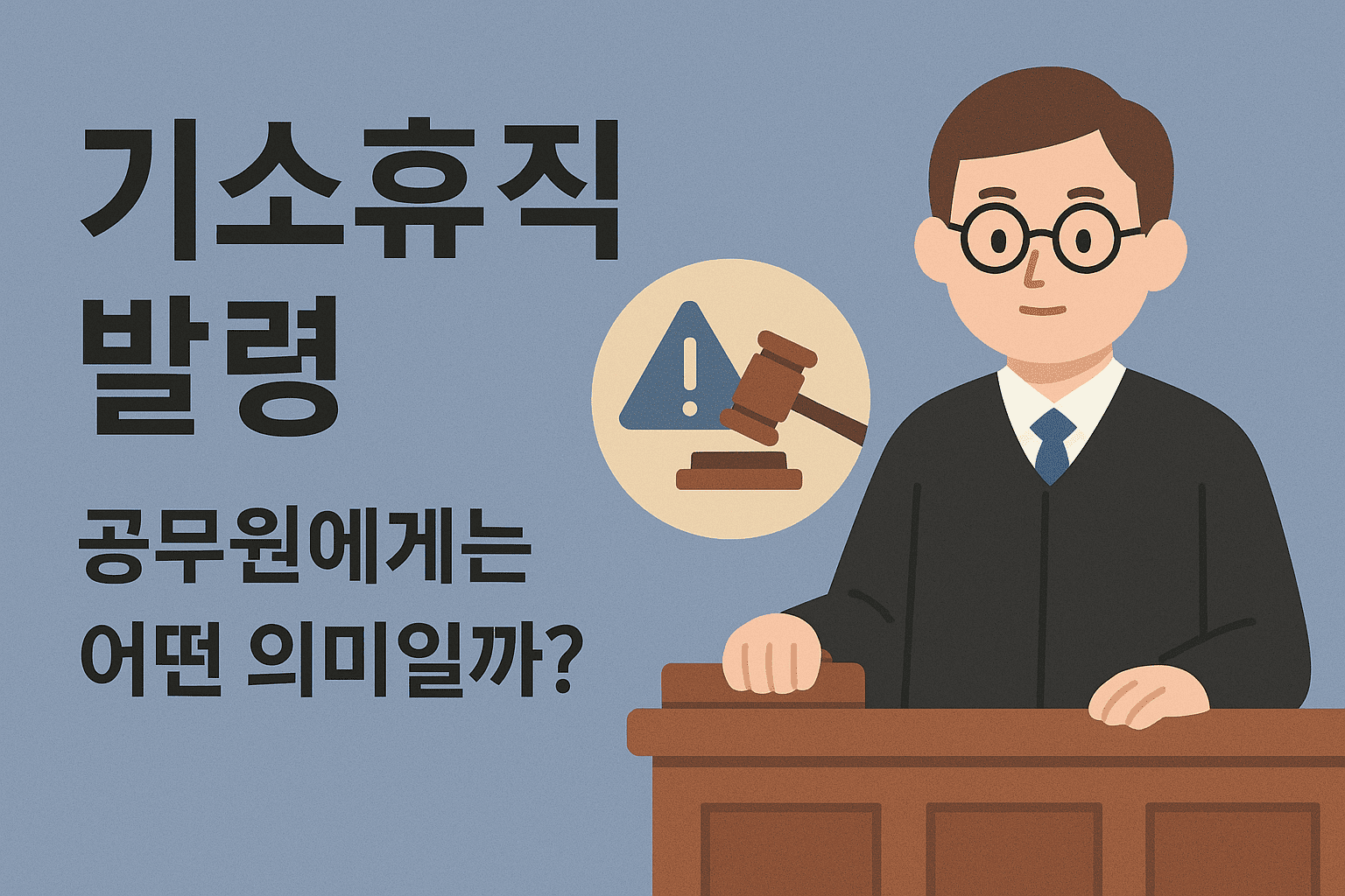 기소휴직 발령, 공무원에게는 어떤 의미일까? 법률적 문제와 직무 정지의 모든 것!