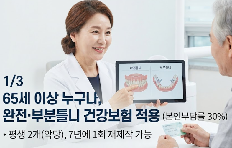 틀니 보철 지원금