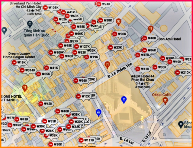 호치민 숙소 가격