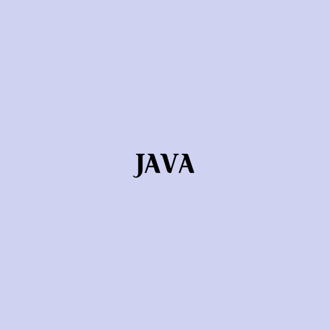JAVA