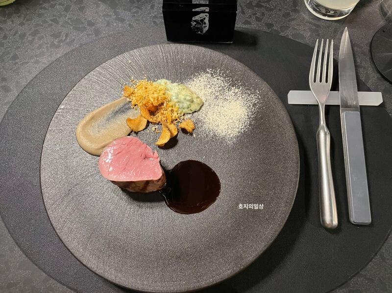 파인다이닝 콘피에르 겨울 런치 후기-메인 메뉴