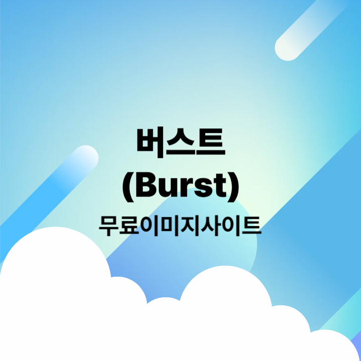 버스트burst 소개하는 포스트 썸네일